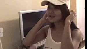 Brookeskye: 'Lick my pussy, asian babe.'