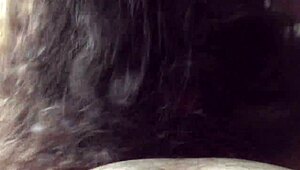 pretty pawg blows guy till he cums