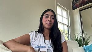 Violet Myers dives deeper in steamy backstage interracial action