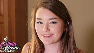 Hot teen 18+ toys with her ass in wild play!