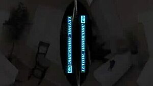 Babysitter with Big Natural Tits Bent Over Cowgirl