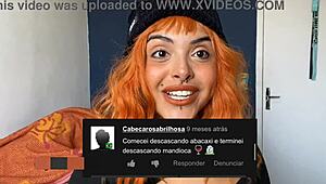 Reading Comments On My Soft Blowjob Video Chubby Girl