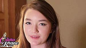 Hot teen 18+ toys with her ass in wild play!