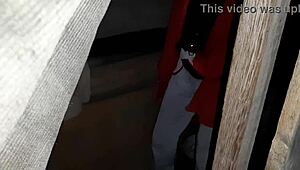 Watching Step-Aunt Masturbate To Orgasm