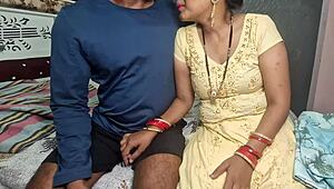 Ashish’s Stepmom Gets Creampied Alone at Home with Dirty Hindi Talk