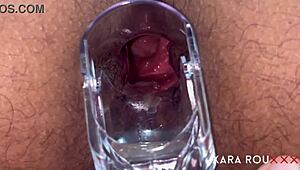 Mature Anal Gaping with Speculum 😏