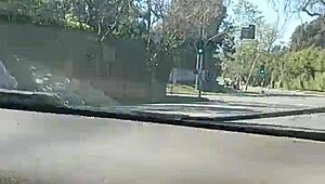 Tristina Millz XXX and Jonathan Pearl Cruise Hollywood for Outdoor Lesbian Fun. Their Boobs Steal the Show!