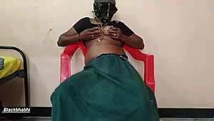 country milf experiments with veggies for wild masturbation in arab style