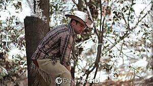 in this hd fantasy, brunette dani daniels rides a cock cowgirl style at the ranch and gets a creampie