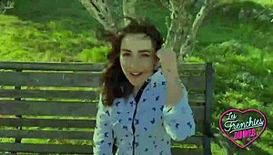 Young French Slut Craves Hard Anal Action