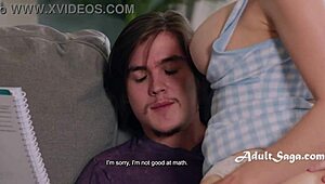 I can't stop freeuse banging my stepmom Lexi Luna during algebra with Tyler Cruise!