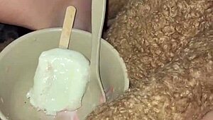 This teen 18+ babe from LA craves BBC with kinky food fetishes