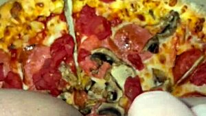 This teen 18+ babe from LA craves BBC with kinky food fetishes