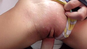 My stepdaughter drains all the built-up cum