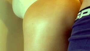 my japanese step sister shows off her perfect ass in secret