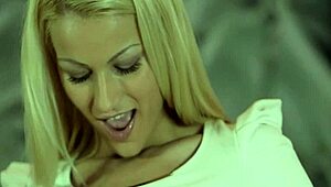 Hey, watch this teen stuff her tight snatch with huge dildos!