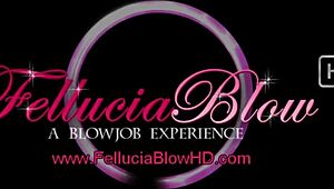 blonde fellucia finest blowjob with facial swallow