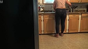 My Turkish Stepmom Nearly Catches Me In Embarrassing Situation With Her Big Ass