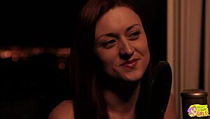 Karlie Montana licks pussy and kisses nipples in lesbian scene