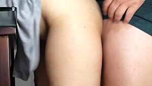 Huge curvy milf enjoys homemade fun with friend