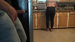 My Turkish Stepmom Nearly Catches Me In Embarrassing Situation With Her Big Ass