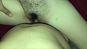 Pov hairy pussy of my stepdaughter caught on camera