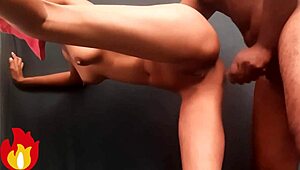 Skinny Colombian Bride With Natural Tits Gets Fucked Hard