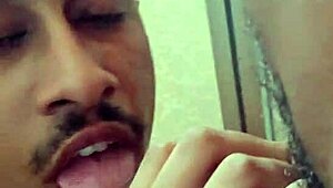 Seusubpink Drinks Piss from a Big Black Cock