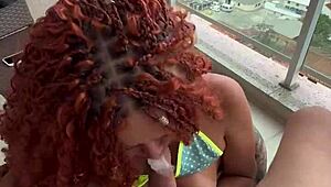 Carioca shouts, 'pounding her hard!'