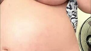 Hairy and horny pregnant Arab wife's awakening 😏