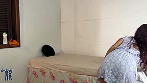 Naughty brunette neighbor gives pussy to pov femdom hardcore!