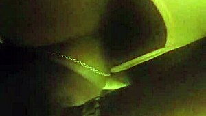 Black ebony girl sucking monster cock before going to bed