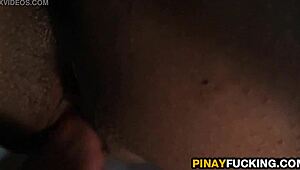 chubby asian sonja gives blowjob and gets fucked