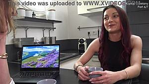 Two Girls and One Cock in 4K with Angela and Melany in Paris