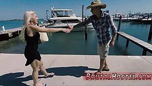 Blonde in changing room with big tits cristi