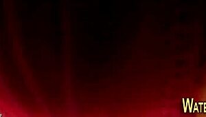 pretty slut gets urinated on outdoors