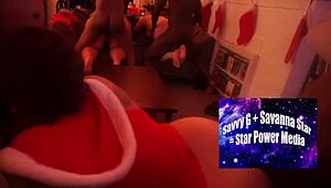 Office orgy turns holiday party into wild team-building fun.