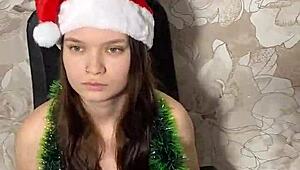 step sister gives holes as christmas costume gift