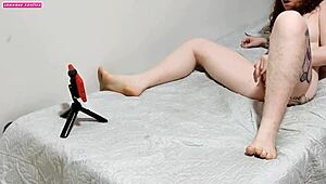 Milf Exhibits Online When Husband Leaves For Work