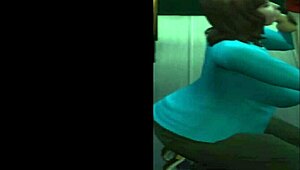 The bus driver is sucking that young guy's dick right on the bus