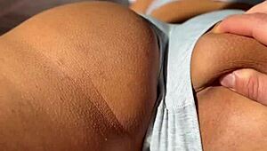 latina hottie surprises with reverse cowgirl morning fuck