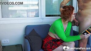 she reads as he fucks her doggystyle