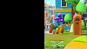 The bus driver is sucking that young guy's dick right on the bus