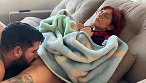 I caught her masturbating and finished the job with this Latina and her big natural tits