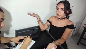 Desperate Dulce, Hot Latina Student, Fucked by Perverted English Teacher