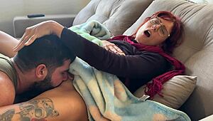 I caught her masturbating and finished the job with this Latina and her big natural tits