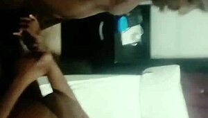 bad boy exploits curvy stepmum's big breasts in bedroom for first time screaming session