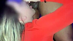 teen sucks big black cock 😈