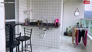 Hired Maid With Beautiful Ass Drives Me Crazy With Lust!