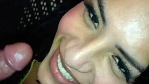 another satisfied client films my naughty face while i give an epic blowjob.